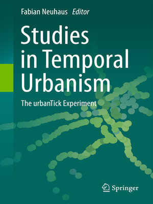 cover image of Studies in Temporal Urbanism